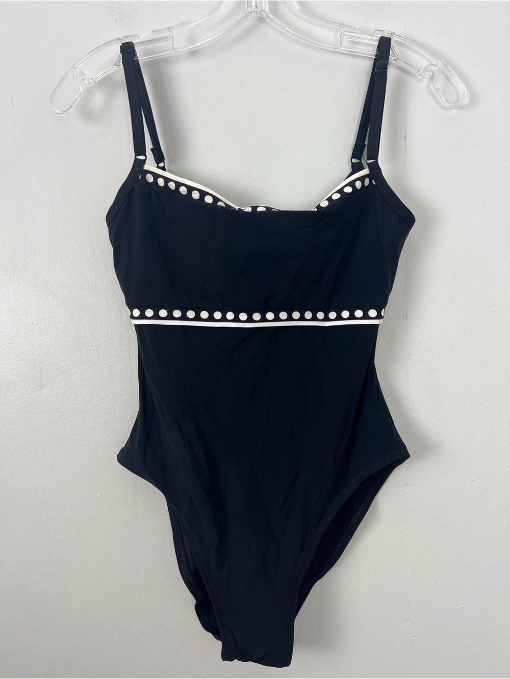 Karla Colletto Polka Dots One Piece Swimsuit
